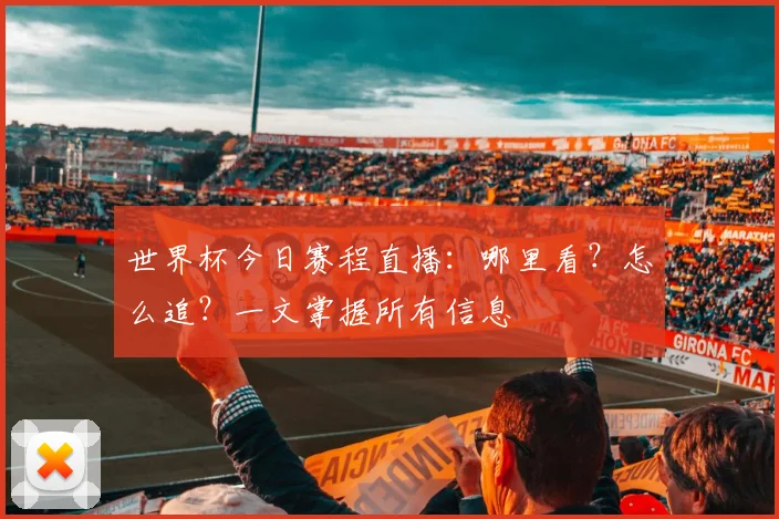 世界杯今日赛程直播：哪里看？怎么追？一文掌握所有信息